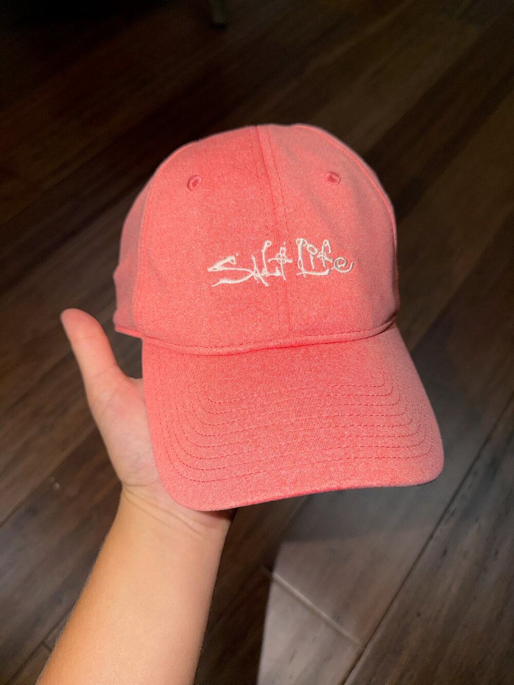 Salt Life Women's Signature Anchor Strapback Baseball Hat NWT